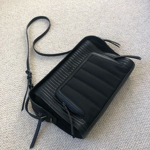 DKNY Lambskin Leather Crossbody Shoulder Bag